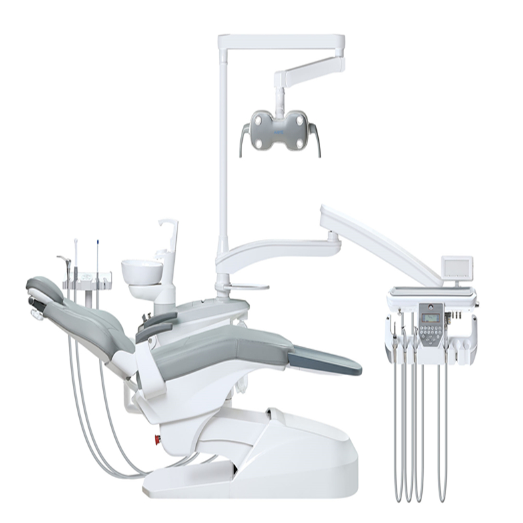 white dental chair